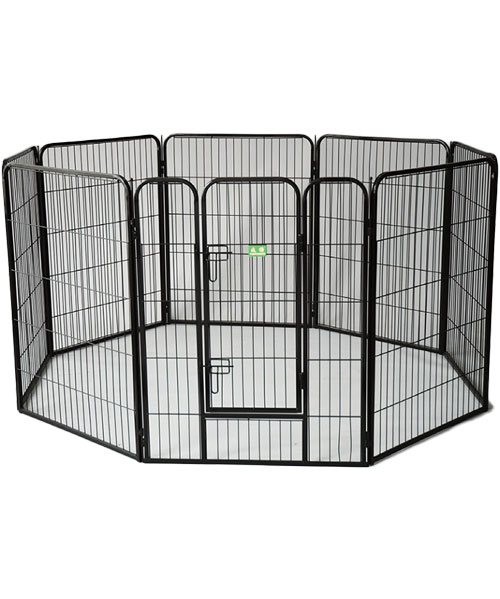 方管鋼絲圍欄 YD066(8片)黑 方管鋼絲圍欄 YD066(8片)黑