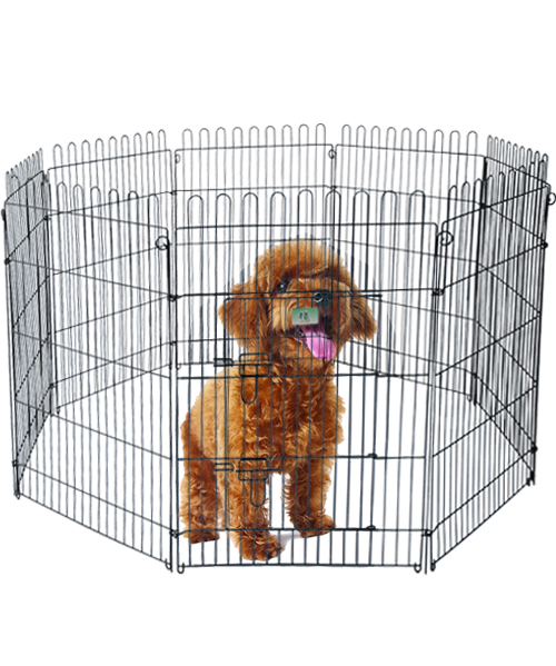 寵物鋼絲圍欄 YD009(6片)黑 寵物鋼絲圍欄 YD009(6片)黑